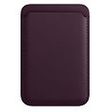 APPLE iPhone Leather Wallet with MagSafe, Dark Cherry [Late 2021] (MM0T3ZM/A)