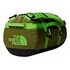 THE NORTH FACE Base Camp Duffel Bag, Grösse XS, Forest Olive/Safety Green/TNF Black