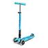 MICRO MOBILITY Maxi Micro Deluxe Foldable LED, Bright Blue (MMD092)