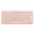 LOGITECH Bluetooth Multi-Device Keyboard K380 for Mac, Swiss layout, Rose (920-010396)