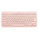 LOGITECH Bluetooth Multi-Device Keyboard K380 for Mac, Swiss layout, Rose (920-010396)