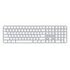 APPLE Magic Keyboard mit Touch ID/Ziffernblock für Apple-Chip Macs, Weisse Tasten, US Layout (MK2C3LB/A)