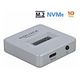 DELOCK M.2 Dockingstation für M.2 NVMe PCIe SSD mit USB Type-C Buchse (6400)