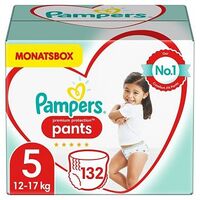 PAMPERS Premium Protection Pants, Grösse 5 (12-17 kg), 132 Stück