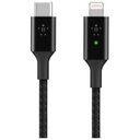 BELKIN BOOST-CHARGE smart LED USB-C/Lightning cable (CAA006bt04)
