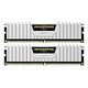 CORSAIR Vengeance LPX, 32GB, White (CMK32GX4M2E3200C16W)