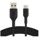 BELKIN BOOST-CHARGE Braided USB-C zu USB-A Kabel 15cm (CAB002BT0M)