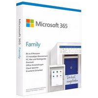 MICROSOFT 365 Family, ESD, 1 Year Subscription, Windows / Mac / Android, English (6GQ-01556)