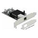 DELOCK PCI Express x1 Karte 1x RJ45 Gigabit LAN PoE+ i210 (89574)