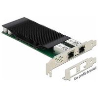 DELOCK PCI Express x4 card 2x RJ45 gigabit LAN PoE+ i350 (88500)