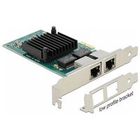 DELOCK PCI Express x1 card 2x RJ45 gigabit LAN i350 (88502)