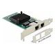 DELOCK PCI Express x1 card 2x RJ45 gigabit LAN i350 (88502)