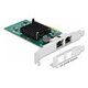 DELOCK PCI Express x4 card 2x RJ45 gigabit LAN i82576 (89021)