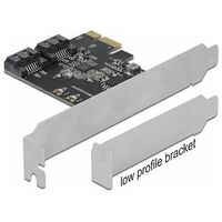 DELOCK 2 Port SATA PCI Express Karte (90431)