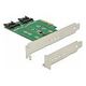 DELOCK PCI Express Card > 3x M.2 Slot (89518)