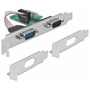 DELOCK PCI Express card to 2x Serial RS-232 (89918)