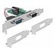 DELOCK PCI Express card to 2x Serial RS-232 (89918)