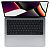 APPLE MacBook Pro 14" CTO (Late 2021), Apple M1 Pro (10C/14C), 16GB RAM, 8.0TB SSD, Space Gray, various keyboard layouts (Z15G)