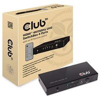 CLUB-3D HDMI 2.0 UHD switchbox 4 ports (CSV-1370)