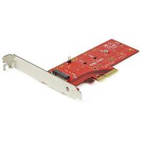 STARTECH.COM x4-PCI Express 3.0 auf M.2 PCIe NVMe Adapter (PEX4M2E1)
