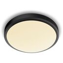 PHILIPS Doris LED Bathroom Ceiling Light 17W, 2700K, Black (32660600)