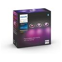 PHILIPS Hue White & Color Ambiance - Centura Recessed Spotlight 3-Spot, Silver (34286600)