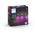 PHILIPS Hue White & Color Ambiance - Centura Einbauspot 3er-Spot, Schwarz (929003809501)