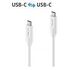 PURELINK premium USB 3.2 (Gen 1) USB-C cable - 1m white (IS2500-010)