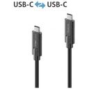 PURELINK premium USB 3.2 (Gen 2) USB-C cable - 1m black (IS2511-010)