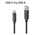 PURELINK Premium USB 3.2 (Gen 2) USB-C / USB-A Kabel - 0.50m schwarz (IS2611-005)