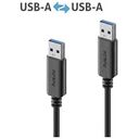 PURELINK Premium USB 3.2 (Gen 2) USB-A Kabel - 0.50m schwarz (IS2411-005)