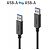 PURELINK premium USB 3.2 (Gen 2) USB-A cable - 0.50m black (IS2411-005)
