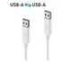 PURELINK premium USB 3.2 (Gen 2) USB-A cable - 1m white (IS2410-010)