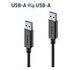 PURELINK premium USB 3.2 (Gen 1) USB-A cable - 0.50m black (IS2401-005)