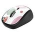 TRUST Yvi Wireless Mouse, Pink Circles (24441)