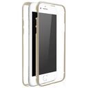 HAMA Cover "360° Glass", iPhone 7 / 8, Transparent / Gold (00184778)