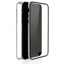 HAMA Cover "360° Glass", iPhone 7 / 8, Transparent / Grau (00184774)