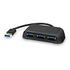 SPEEDLINK SNAPPY EVO USB Hub, 4-Port, USB 3.0 Passive, Schwarz (SL-140107-BK)