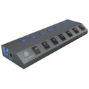 RAIDSONIC ICY BOX 7-Port USB 3.0 hub (IB-HUB1701-C3)