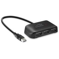 SPEEDLINK SNAPPY EVO USB hub, 4-port, USB 2.0, passive, black (SL-140004-BK)