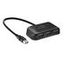 SPEEDLINK SNAPPY EVO USB Hub, 4-Port, USB 2.0, Passive, Schwarz (SL-140004-BK)