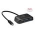 SPEEDLINK SNAPPY EVO USB hub, 4 port, Type-C to USB 3.0, black (SL-140202-BK)