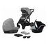 KINDERKRAFT Prime Lite 3in1, Grau