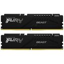 KINGSTON FURY Beast Kit, DDR5-5200, 32GB, CL40, Schwarz (KF552C40BBK2-32)