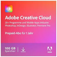 ADOBE Creative Cloud CC for Individuals, 1 User, 1 Year, ESD, Windows / Mac, Multilingual
