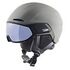 ALPINA Alto Q-Lite Ski Helmet, S (51-55cm), Moon-Grey Matt