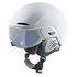 ALPINA Alto Q-Lite Ski Helmet, S (51-55cm), White Matt