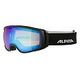 ALPINA Double Jack Mag Q-Lite, Black / Mirror Blue
