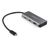 STARTECH.COM 4 Port USB-C Hub with 2x USB A and 2x USB-C (HB31C2A2CB)