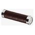 BROOKS ENGLAND Grips Slender Leather, Brown, 130/130